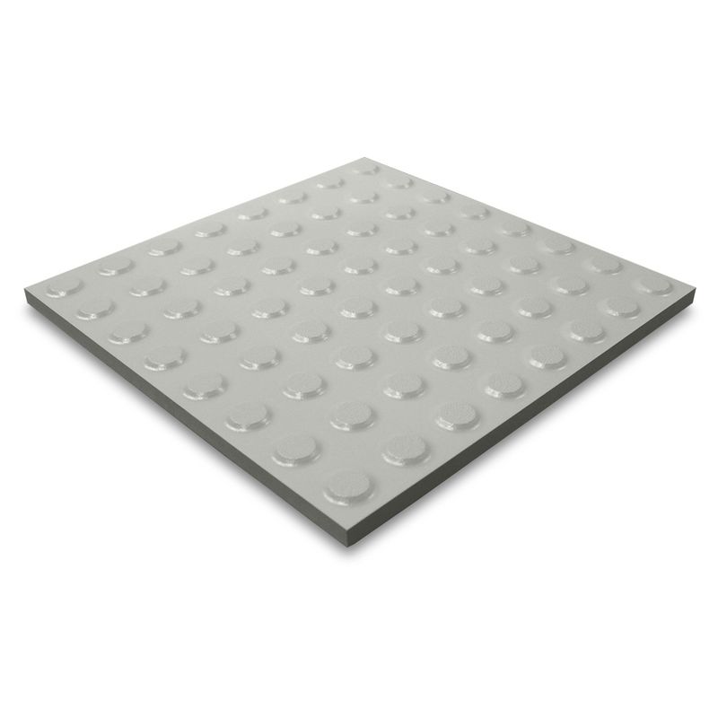 Taktile keramiske fliser med knotter – Lysegrå 40*40 cm