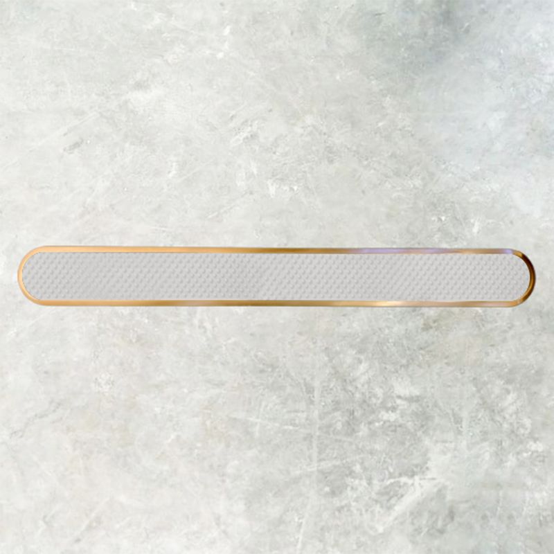 Taktile ribber i messing med ilegg - 28cm med lim. Velg farge.