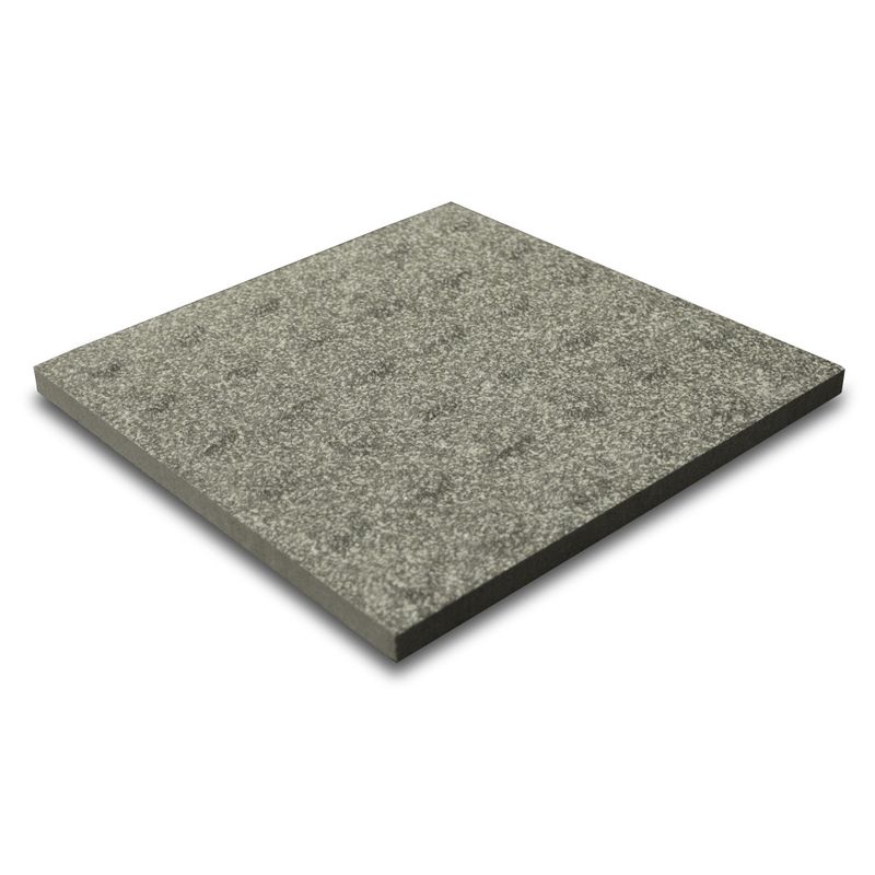 Taktile keramiske fliser med knotter – Hvit/grå spettet 30*30 cm